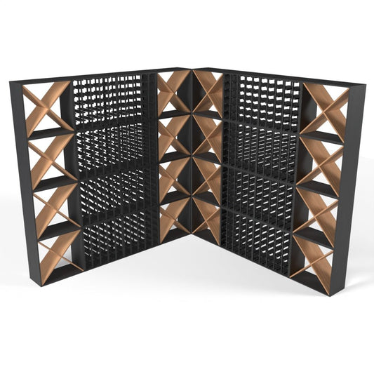 1120 Bottles Corner Set Wine Rack - Wine Rack Store