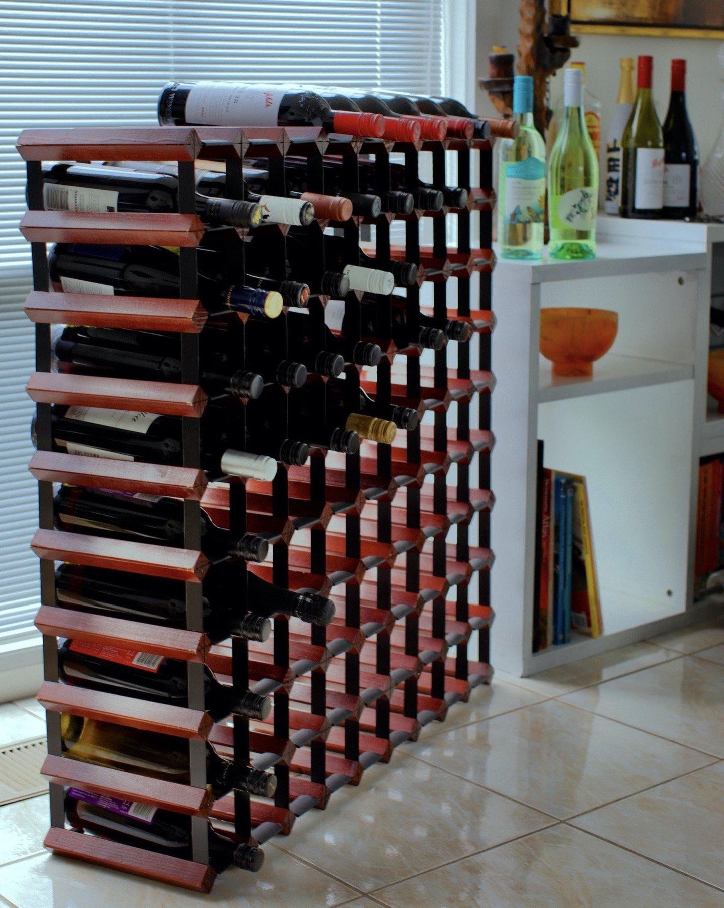 90 Bottles Classic Line Wine Rack.