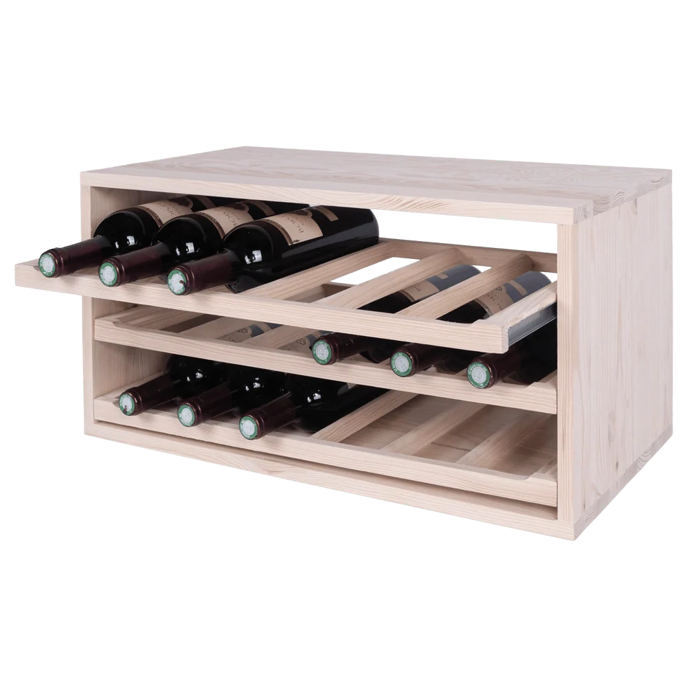 18 Bottles Shelves Wine Rack - Wine Rack Store