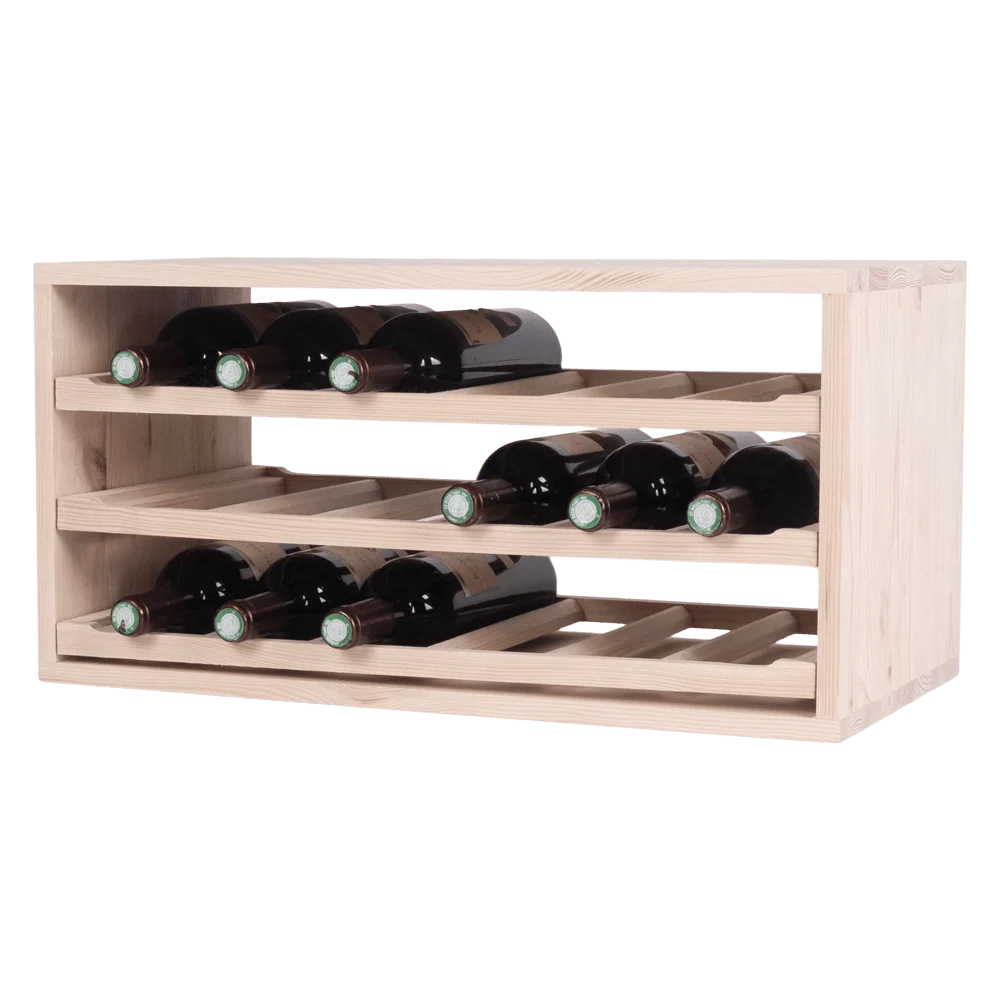 18 Bottles Shelves Wine Rack - Wine Rack Store