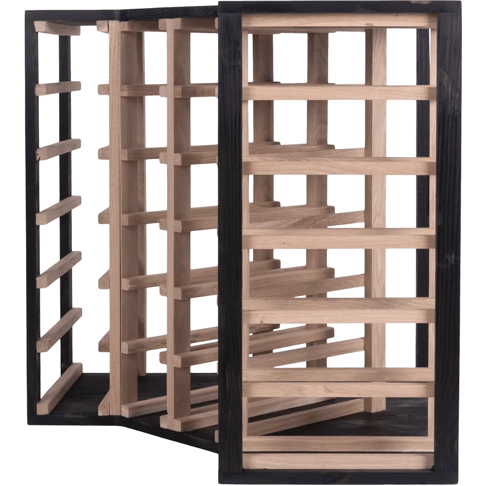 24 bottle Corner Wine Rack - Wine Rack Store