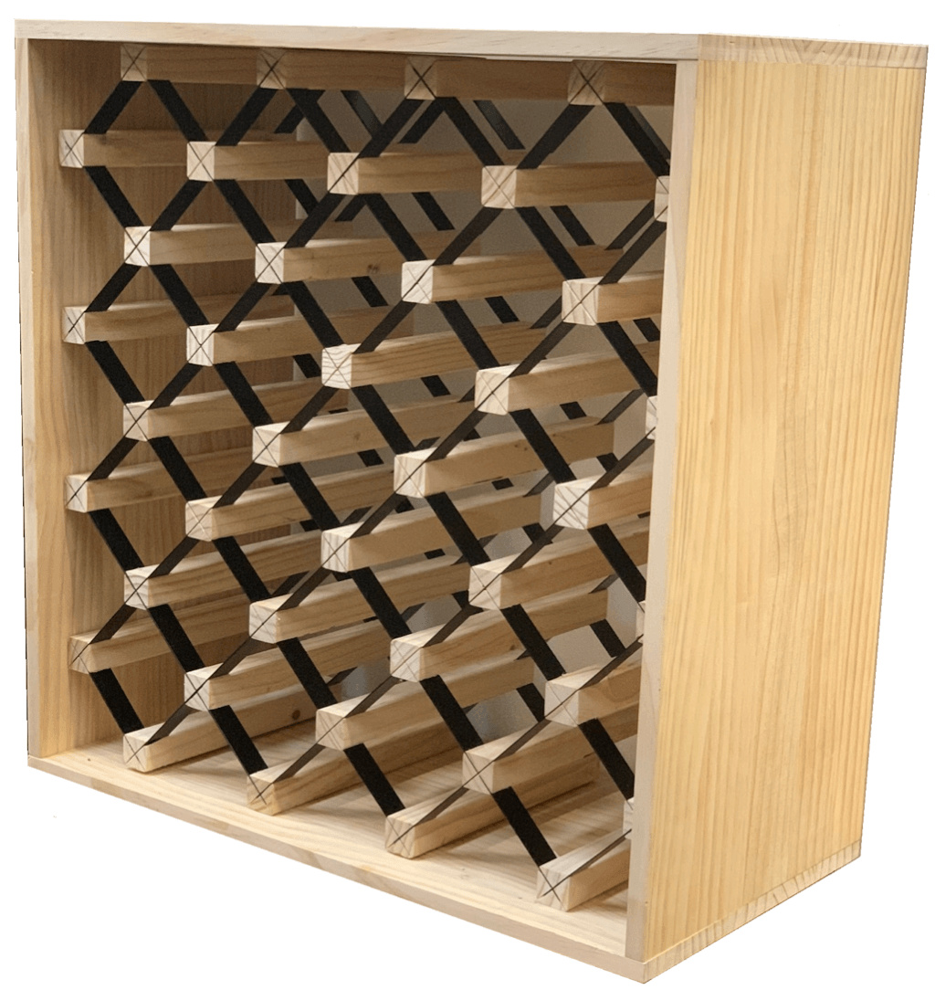 Modern Module Cube Wine Rack.