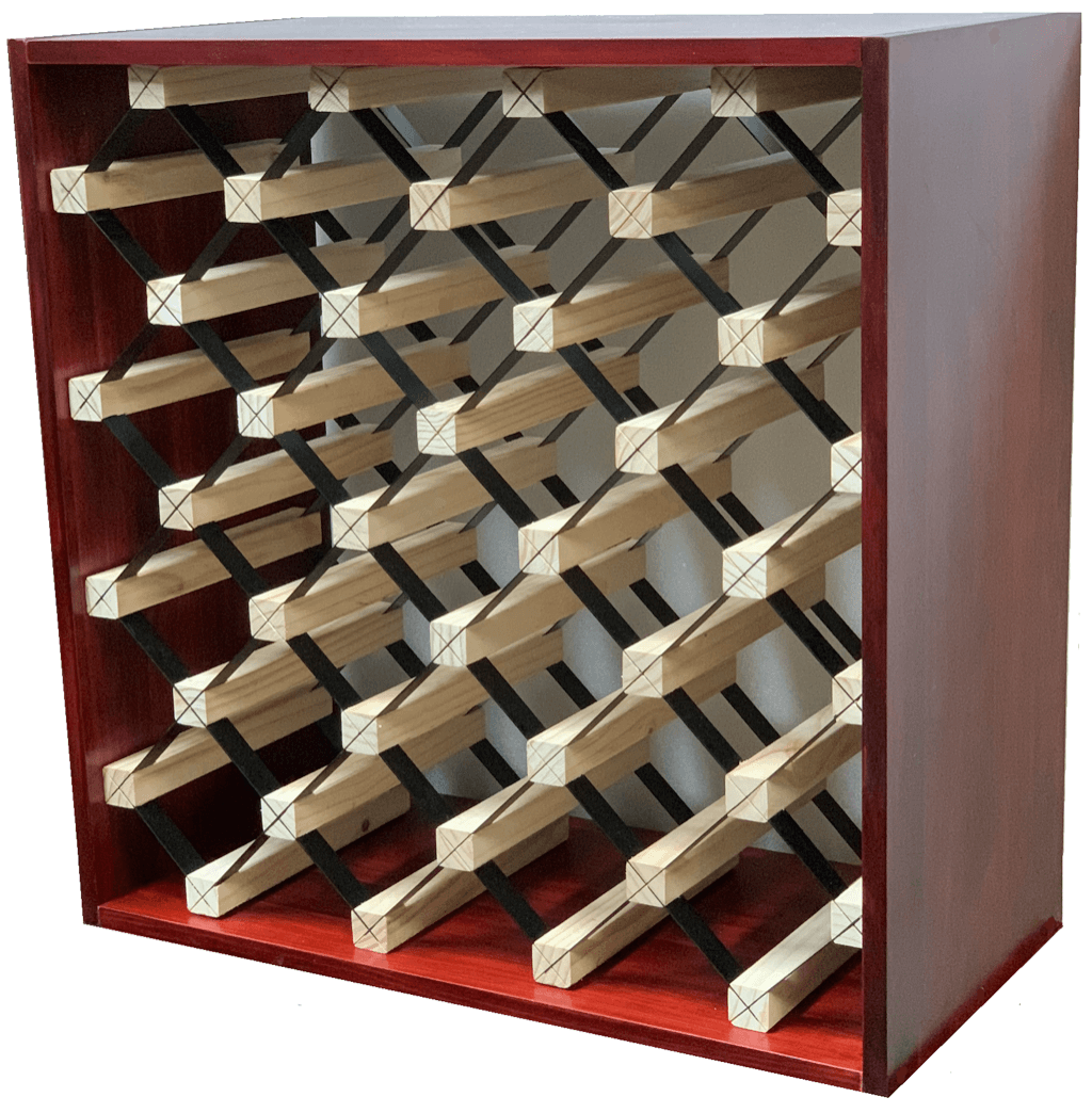 Modern Module Cube Wine Rack.