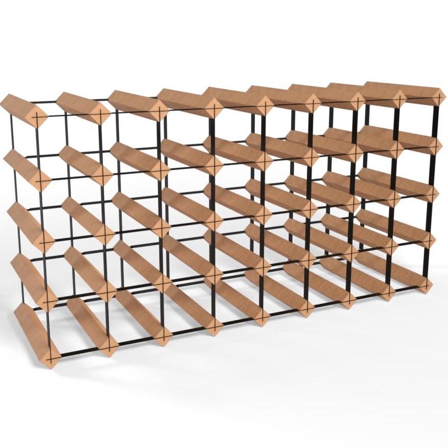 40 Bottles Classic Line Wine Rack - Wine Rack Store | Large Wine Racks Wine Rack | Bottles Classic Line Wine Rack