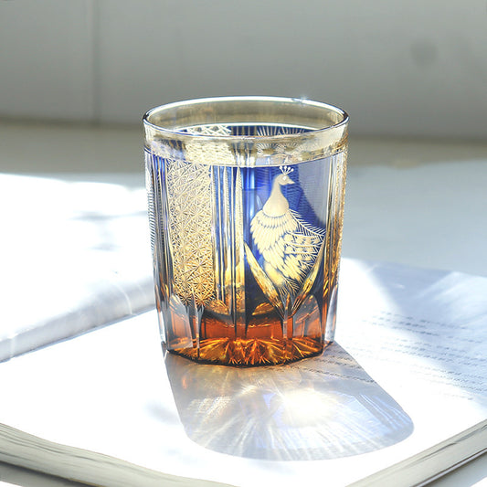 Handmade Crystal Glass Whiskey Shot Glass