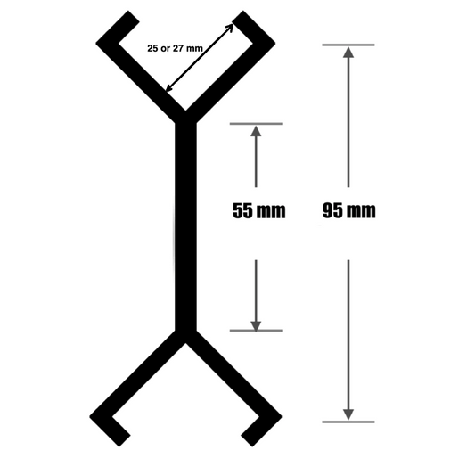Plastic Rack Connector.