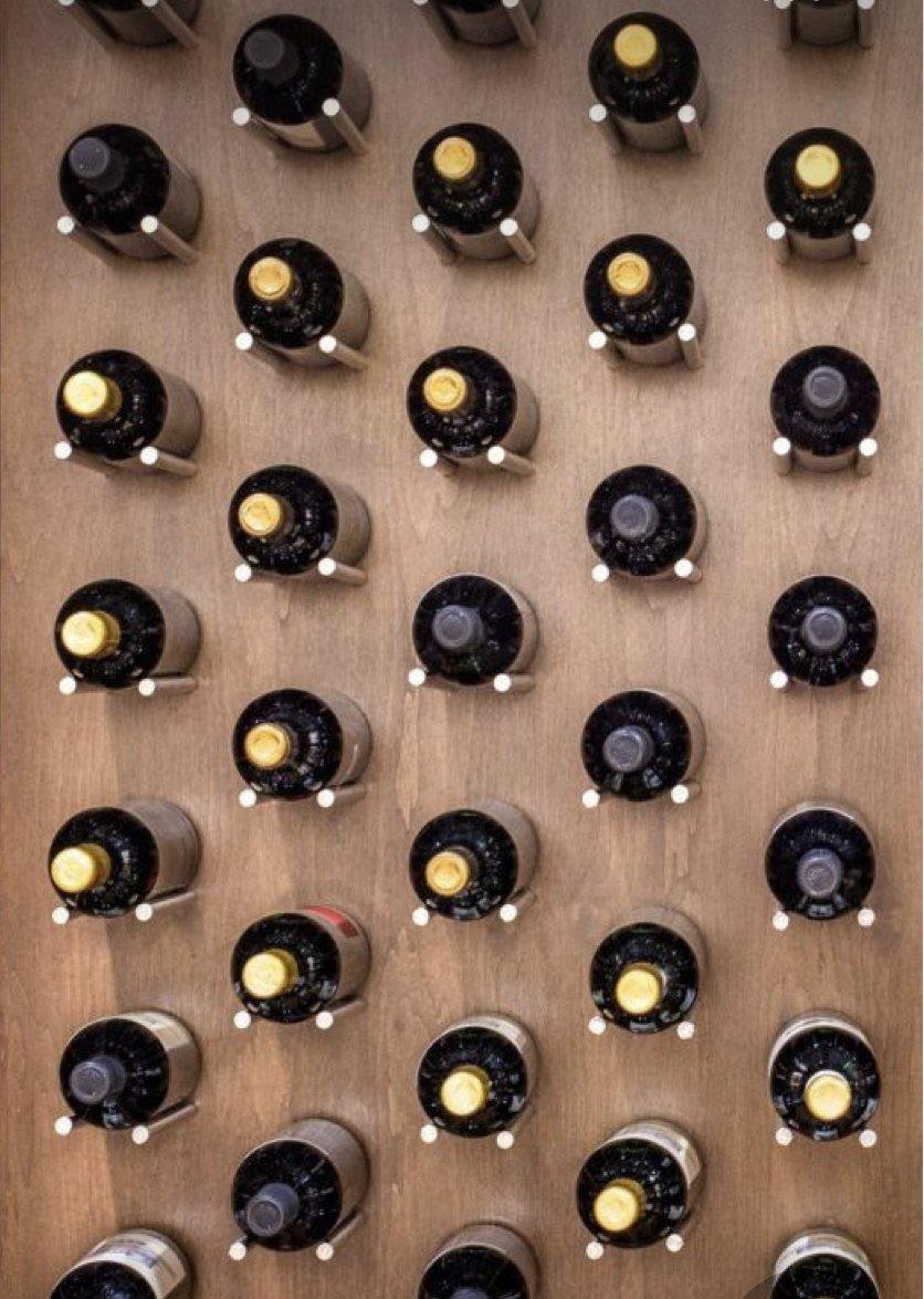 Straight Single Bottle Wine Pegs.