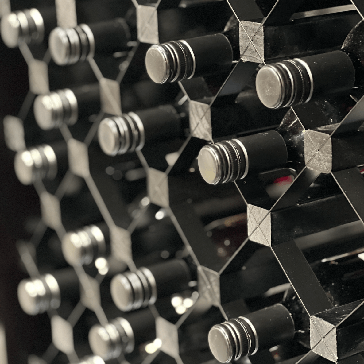 Modern Module Cube Wine Rack.