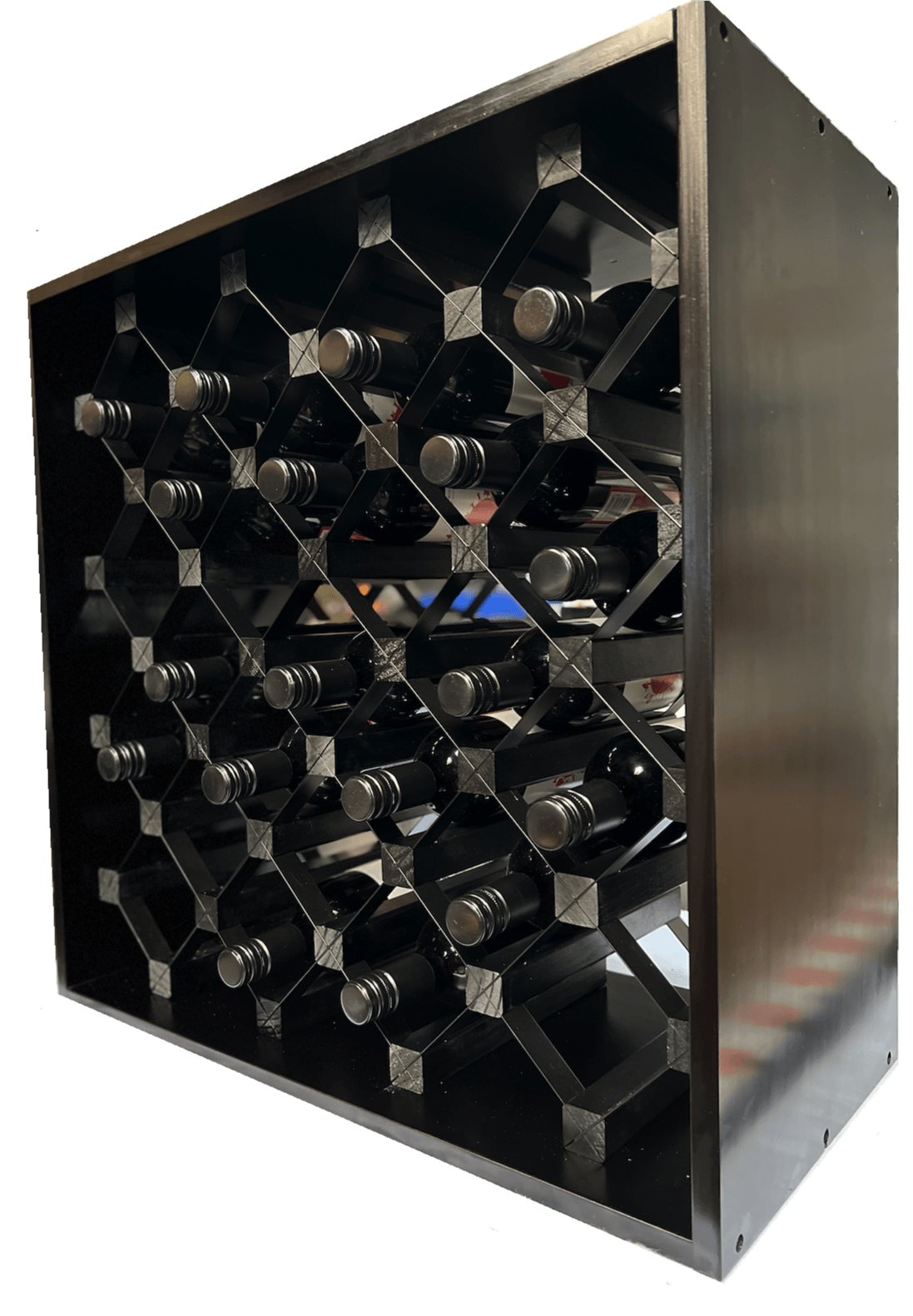 Modern Module Cube Wine Rack.
