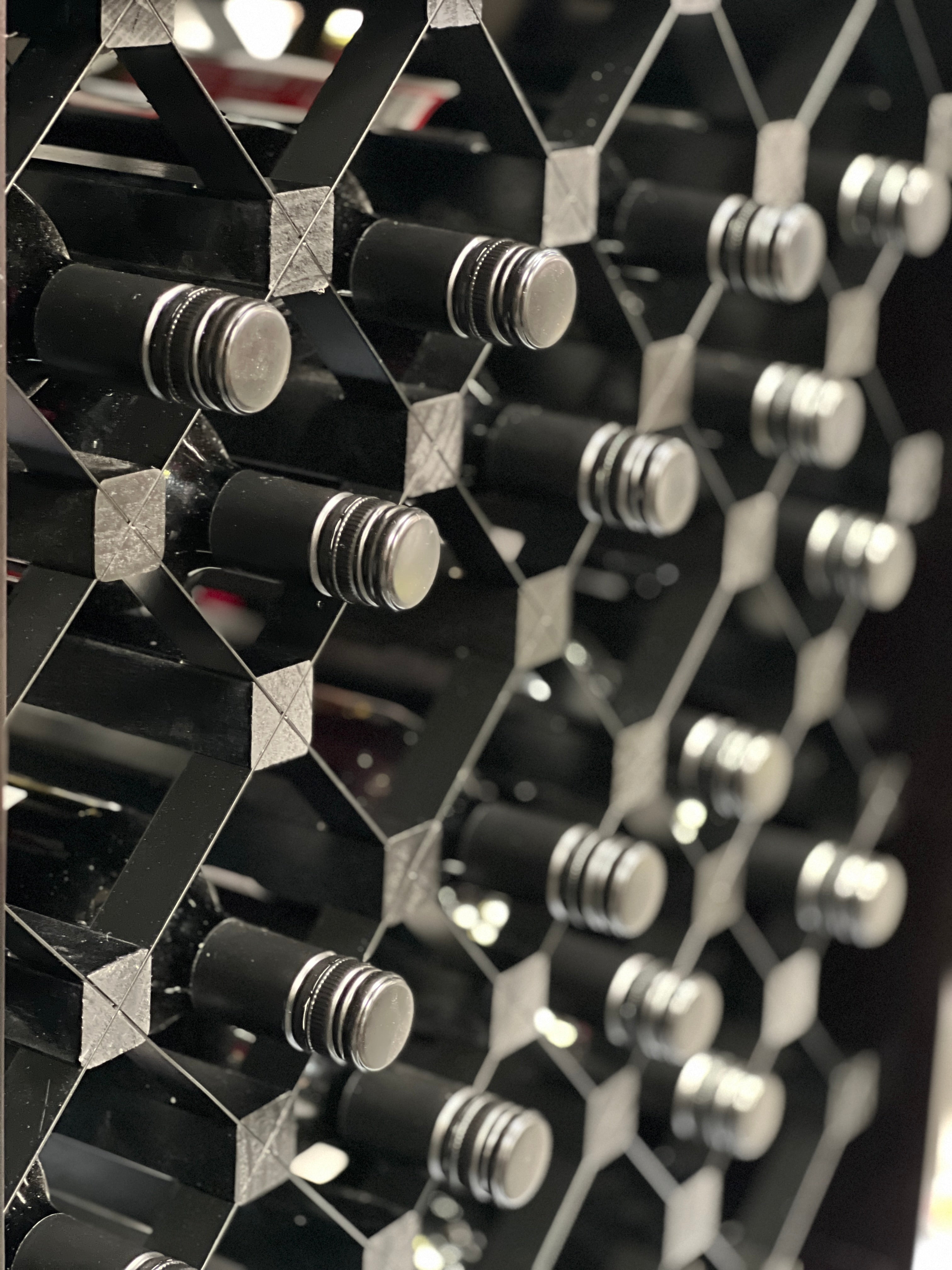 Black Wine Racks