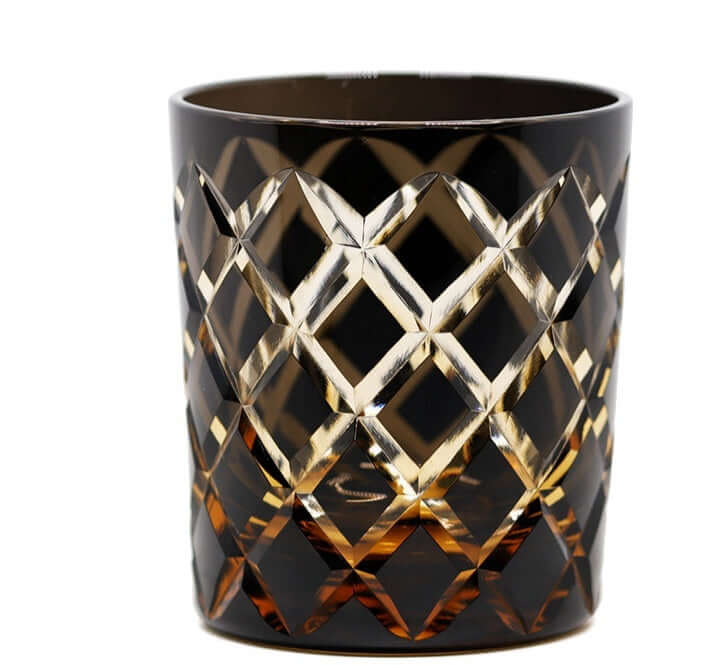 Edo Cut Asterism Japanese Crystal Glass