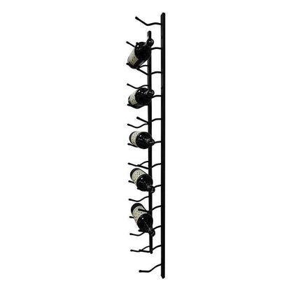 One Bottle Deep Wall Mounted Wine Rack.