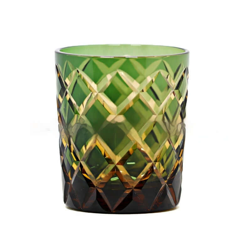 Edo Cut Asterism Japanese Crystal Glass