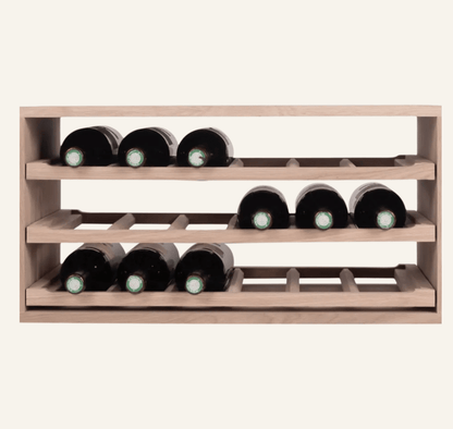 18 Bottles Shelves Wine Rack