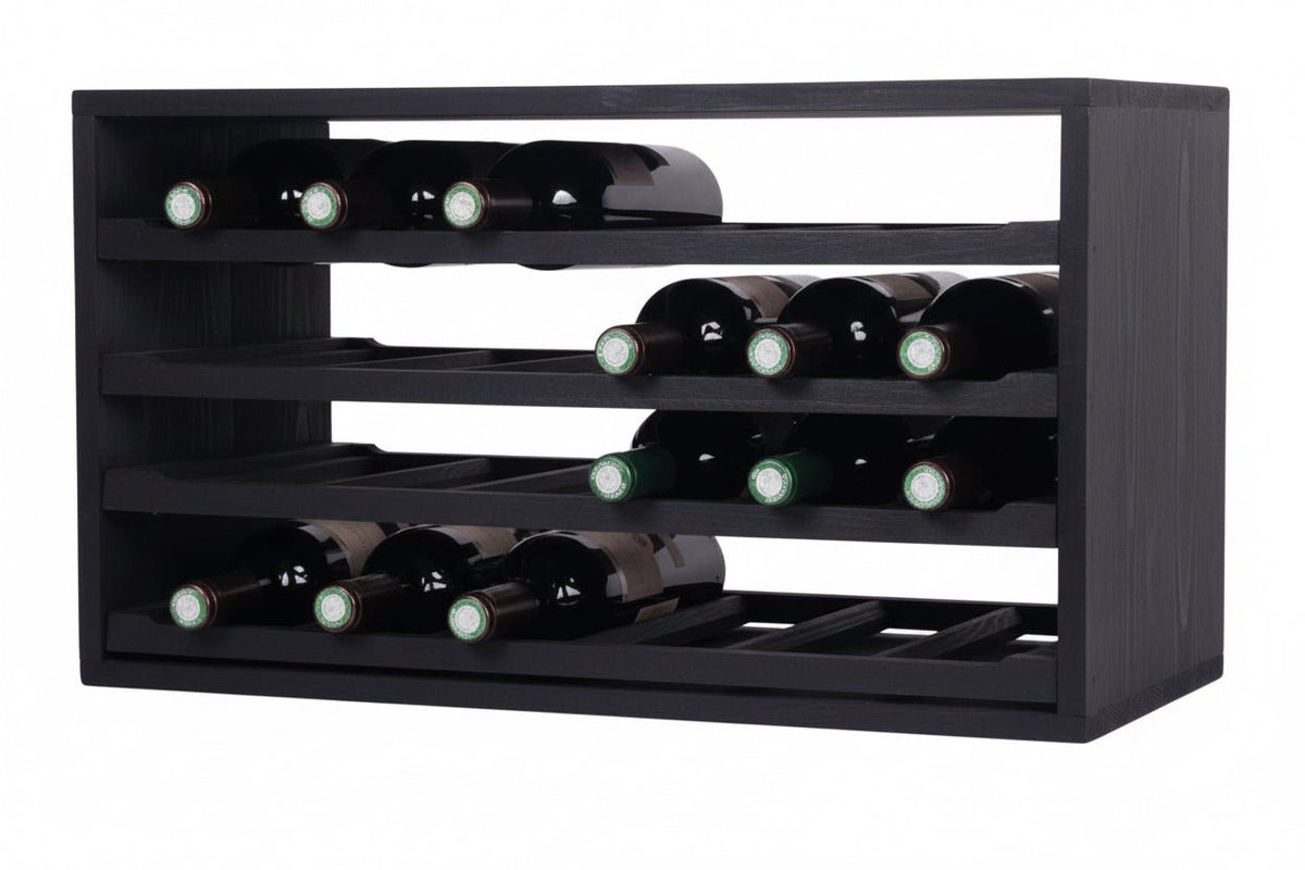 18 Bottles Shelves Wine Rack