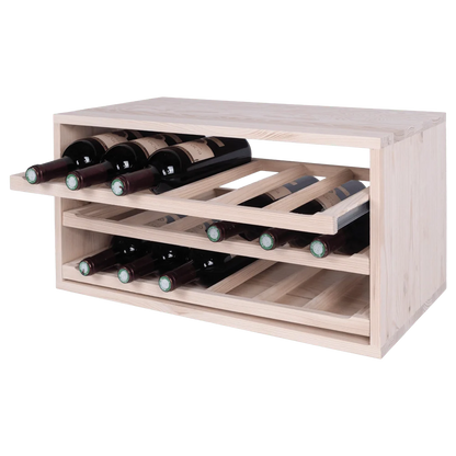 18 Bottles Shelves Wine Rack - Wine Rack Store
