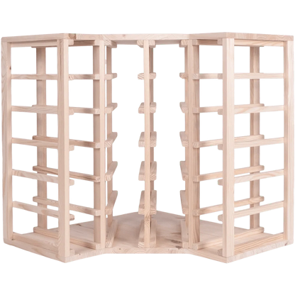 24 bottle Corner Wine Rack - Wine Rack Store