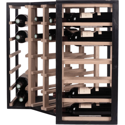 24 bottle Corner Wine Rack - Wine Rack Store