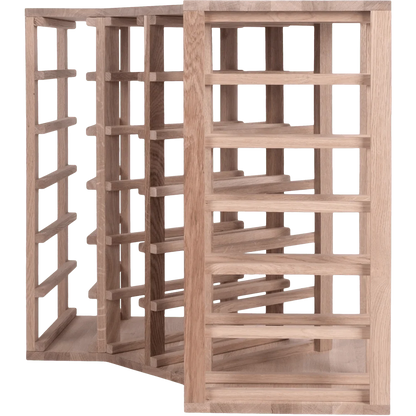 24 bottle Corner Wine Rack - Wine Rack Store