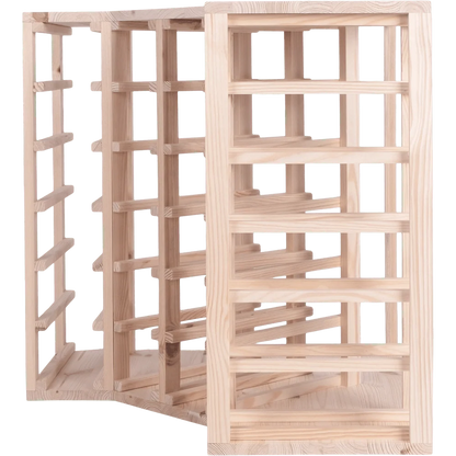 24 bottle Corner Wine Rack - Wine Rack Store