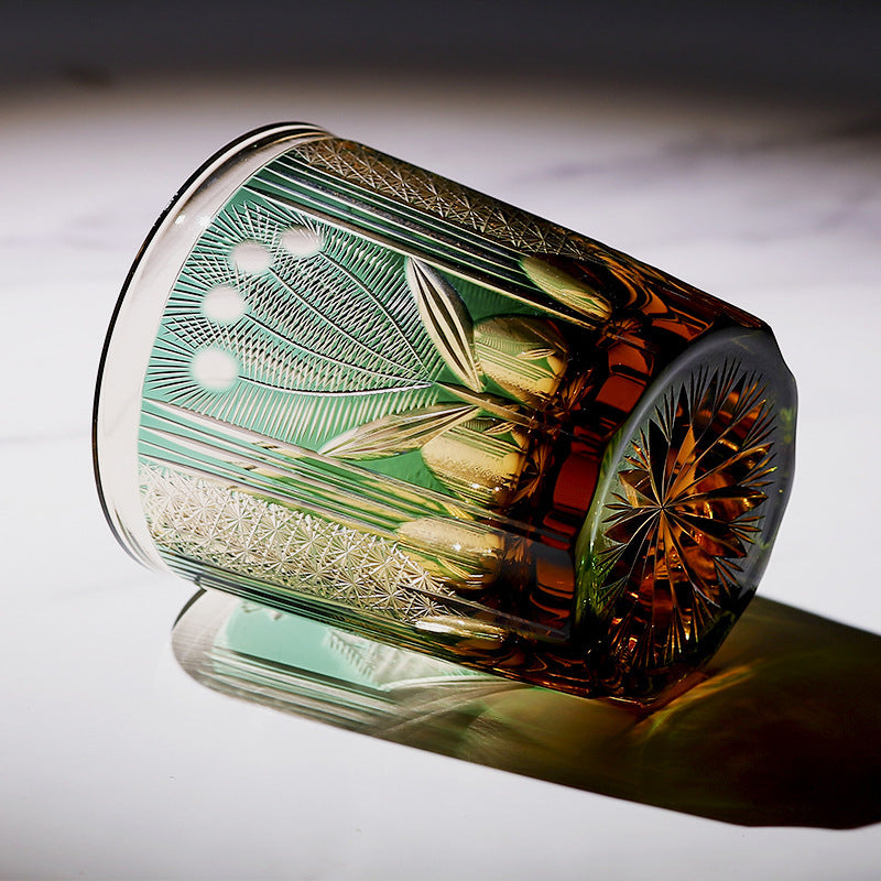 Handmade Crystal Glass Whiskey Shot Glass