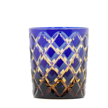 Edo Cut Asterism Japanese Crystal Glass
