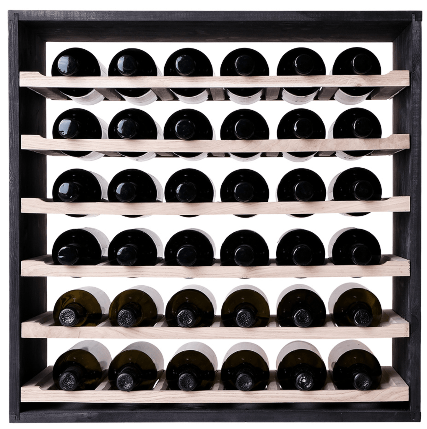 36 Bottles Shelves Wine Rack.