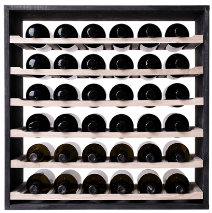 36 Bottles Shelves Wine Rack.