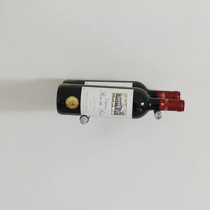 Two Bottle Wine Pegs | Silver