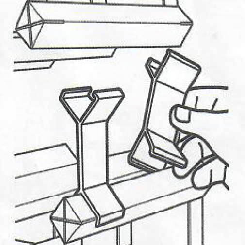 Plastic Rack Connector.
