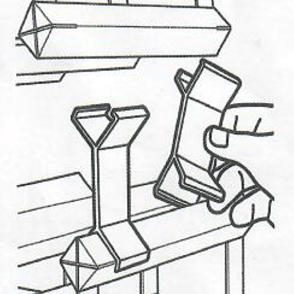 Plastic Rack Connector.
