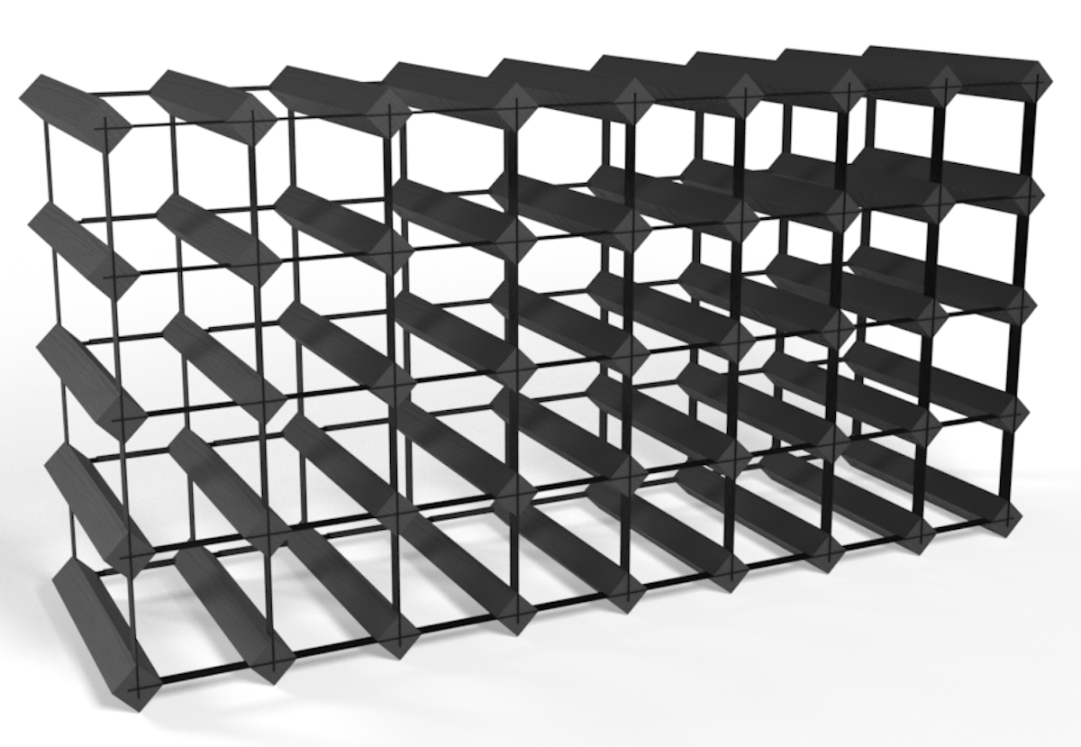 40 Bottles Classic Line Wine Rack| Wine Rack Store | Large Wine Racks
