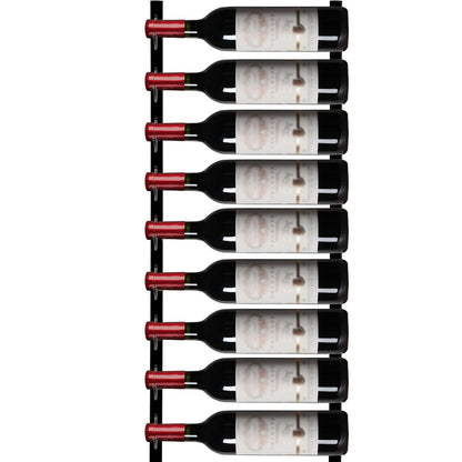 One Bottle Deep Wall Mounted Wine Rack.