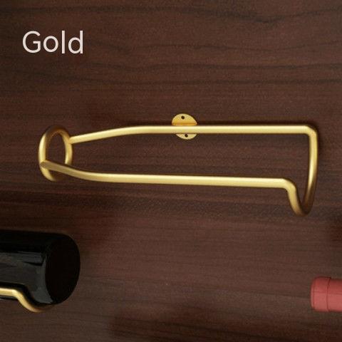 Iron Wall Hanging Wine Decorative Hanging Display Rack
