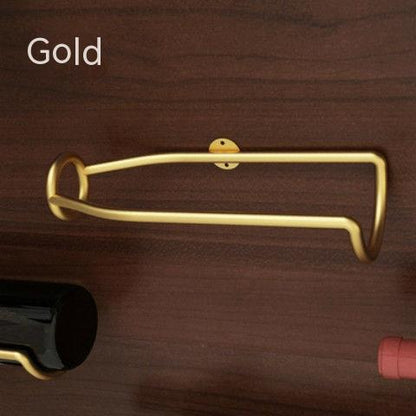 Iron Wall Hanging Wine Decorative Hanging Display Rack