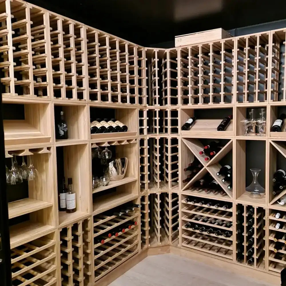 12 bottle Corner  Wine Rack - Cellar Shop