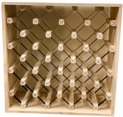 Modern Module Cube Wine Rack.