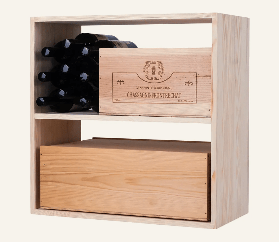 Cube Fixed Shelves Wine Rack