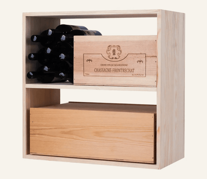 Cube Fixed Shelves Wine Rack