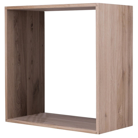 Cube Solid Oak Module Wine Rack - Wine Rack Store
