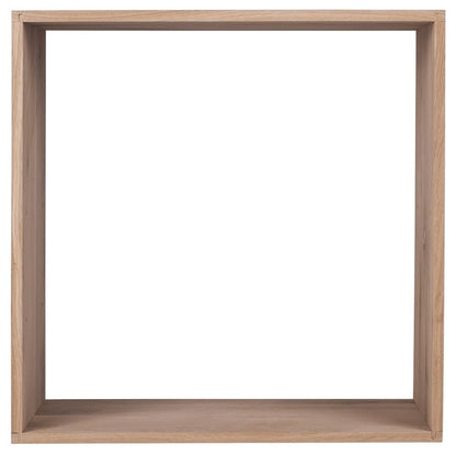 Cube Solid Oak Module Wine Rack - Wine Rack Store