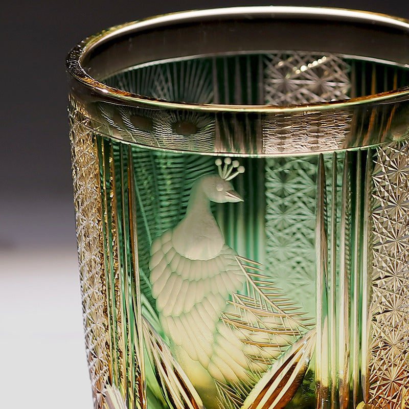Handmade Crystal Glass Whiskey Shot Glass