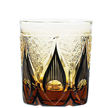 Edo Cut Asterism Japanese Crystal Glass
