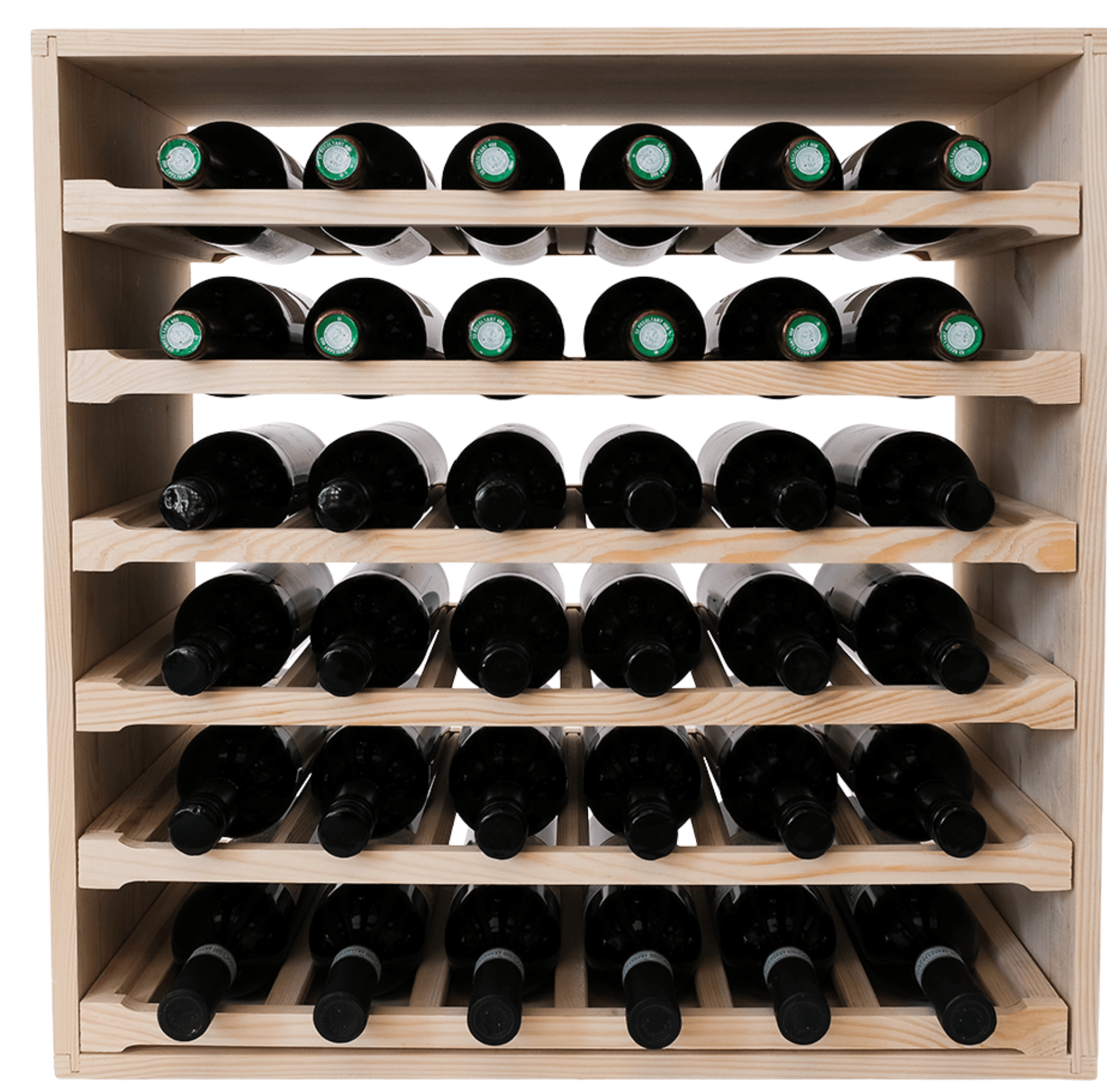 36 Bottles Shelves Wine Rack.