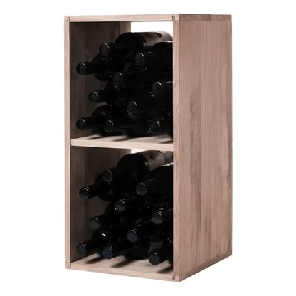 Half Cube Fixed Shelves Wine Rack