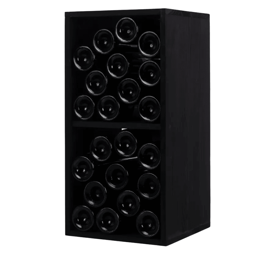 Half Cube Fixed Shelves Wine Rack