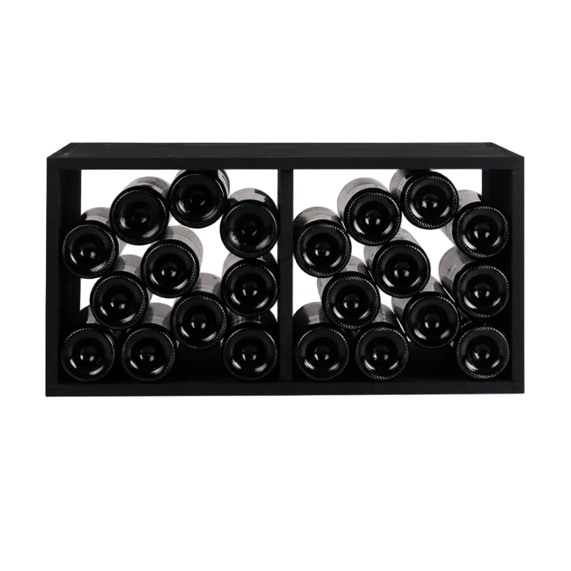 Half Cube Fixed Shelves Wine Rack