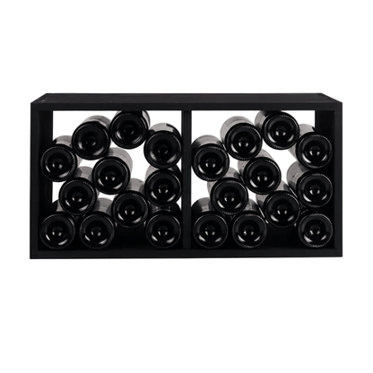 Half Cube Fixed Shelves Wine Rack