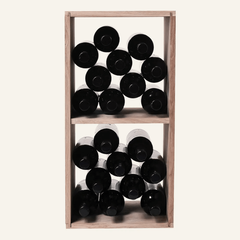 Half Cube Fixed Shelves Wine Rack