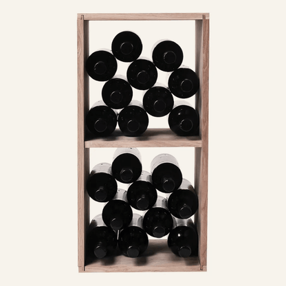 Half Cube Fixed Shelves Wine Rack